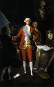 Francisco de Goya Portrait of the Count of Floridablanca oil painting on canvas
